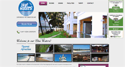 Desktop Screenshot of bluewatersindia.com